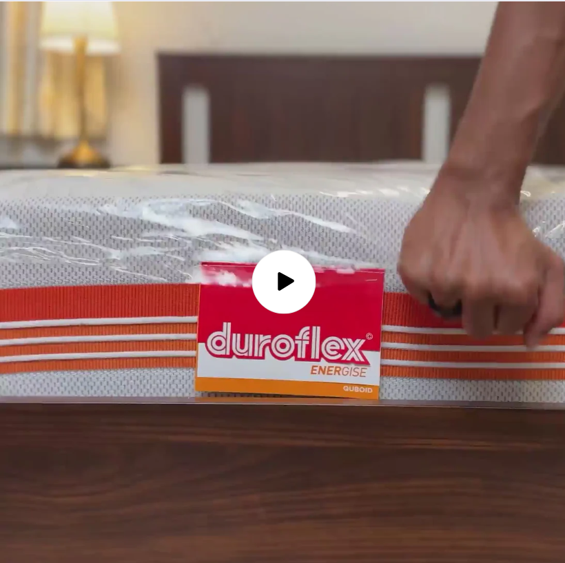 Duroflex Quboid Arctic Ice Qube Cell Technology Mattress