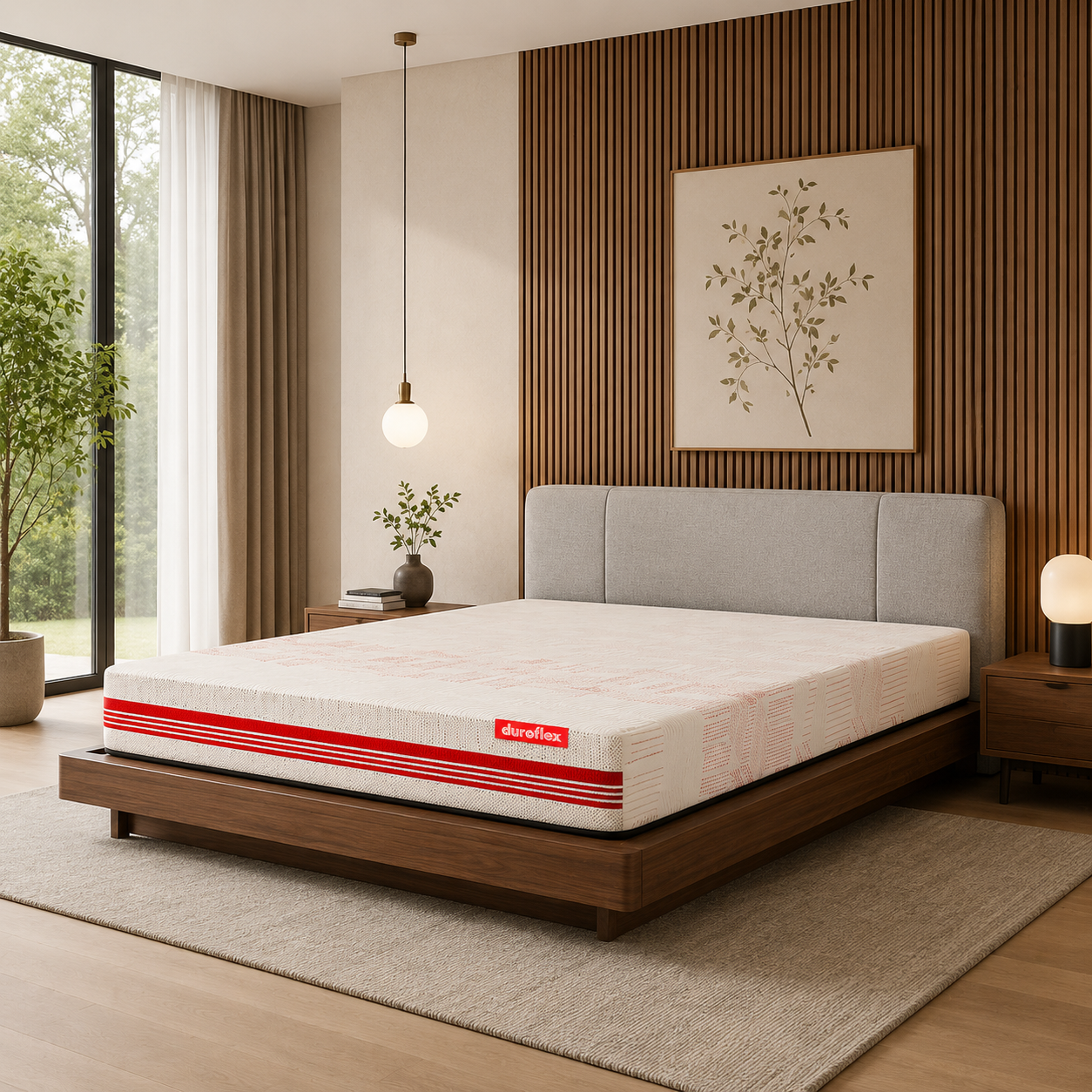 Duroflex Quboid Arctic Ice Qube Cell Technology Mattress