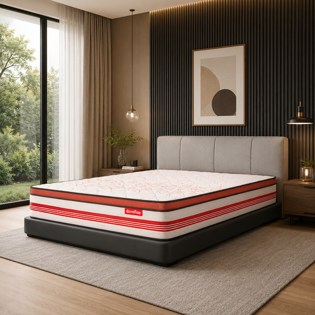 Duroflex Propel Plus Arctic Ice Pocket Spring Mattress With Euro Top