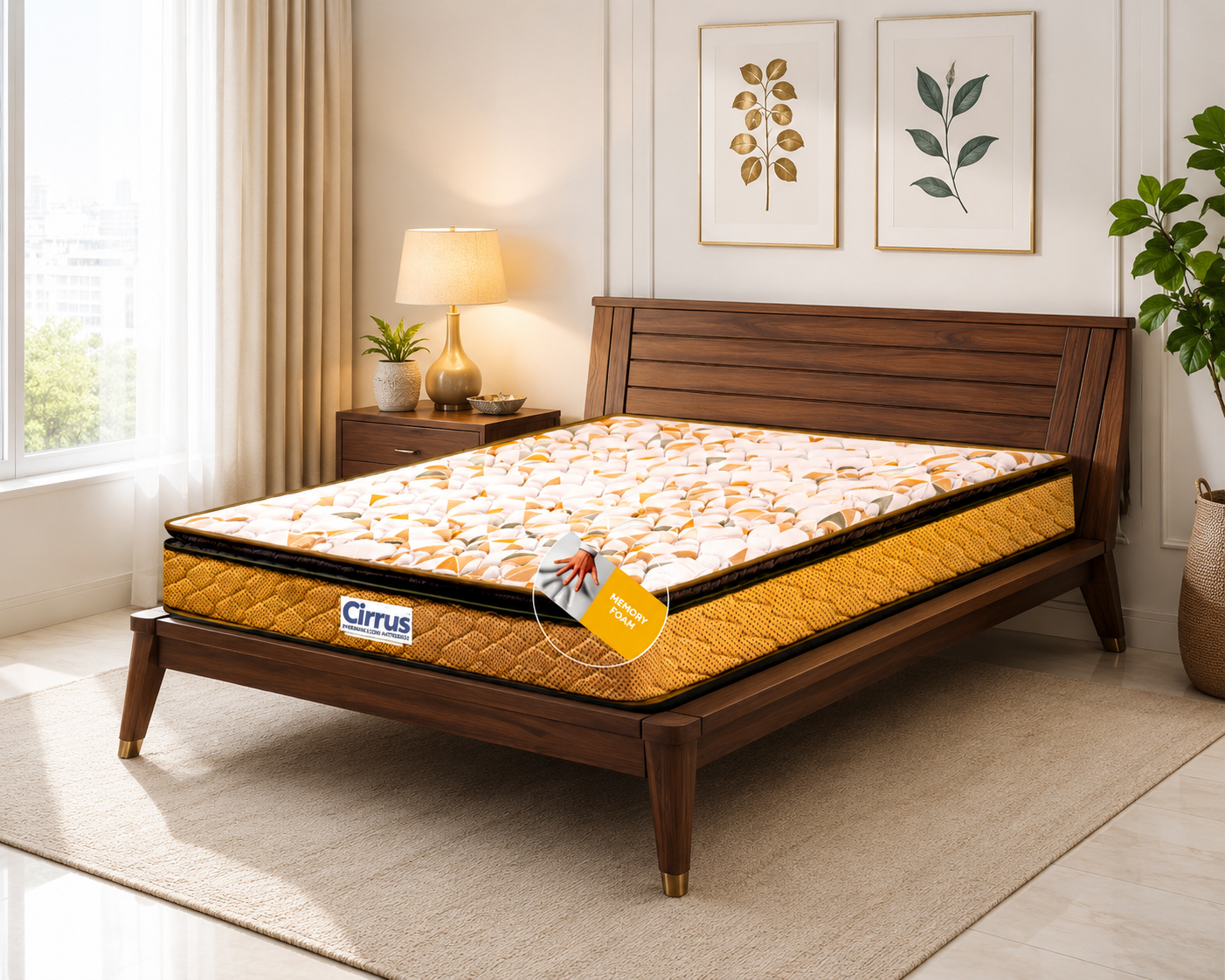 Bond Plush Memory  Foam Pillow Top Mattress